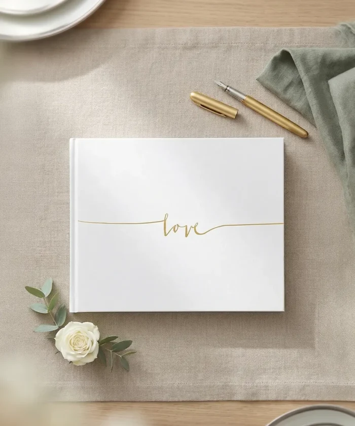 Gæstebog "Love", Guld